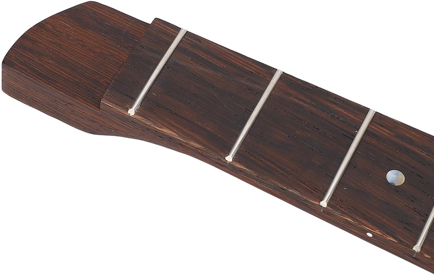 25 Fret Electric Guitar Neck, Maple Wood Fingerboard 14 inch Radius with Bolt On Design for Various Playing Styles, Electric Guitar Neck DIY Replacement with 25 1/2in Scale Length