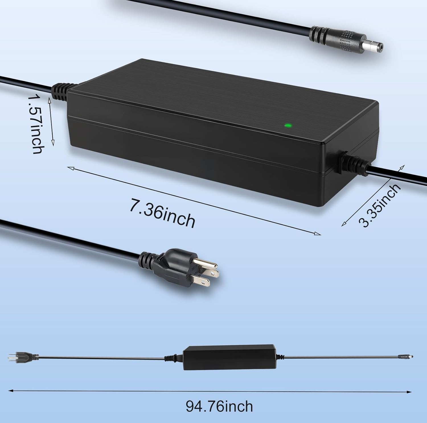 48V 10A GaN Power Supply, AIYIMA DC48V 10A Compatible with Home Audio Amplifiers ZA3, V3, V3 Mono, TB10D, BT20A Pro Featuring The TPA3255 Stereo Class D Amplifier