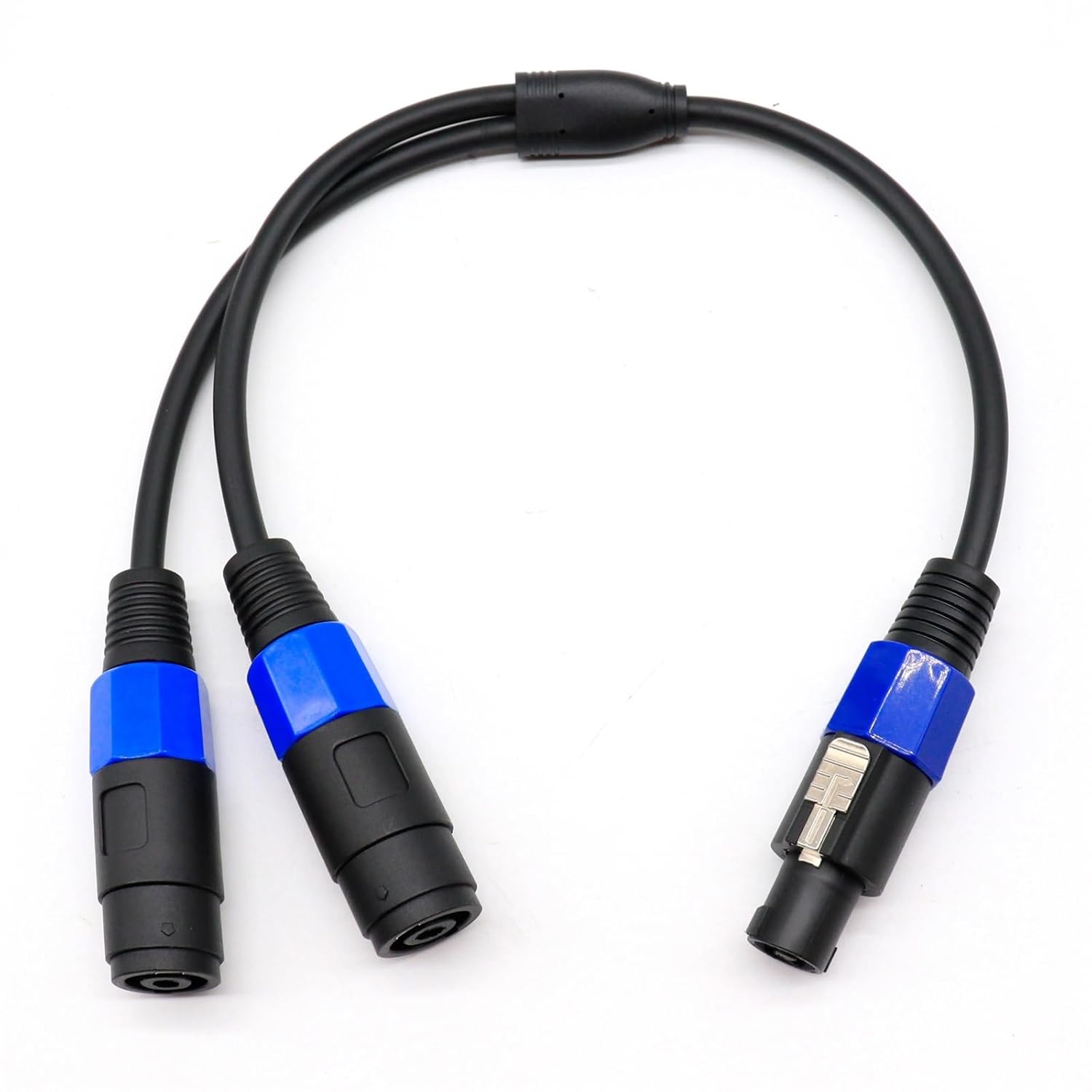 Splitter Cable 1 Male to 2 Female/1 Female to 2 Male 0.5meter Speaker Audio Cable Speak-on Connection Cable(1 Male to 2 Female)