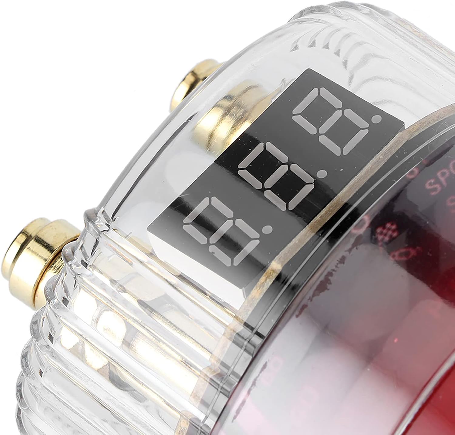 Power Capacitor, 2 Stiffening Capacitor Power Cap with Voltage Regulator, Red LED 10-16V DC for Amplifier Power Stabilizer