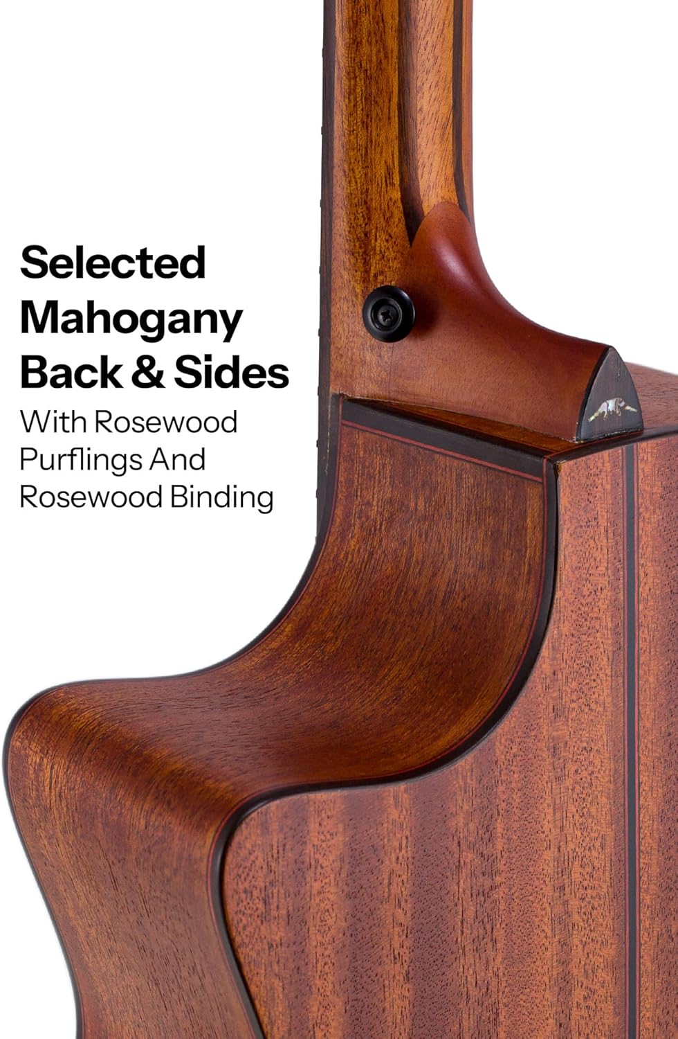 Bromo BAT 2MCE SG Solid Top Grand Auditorium Cutaway Guitar