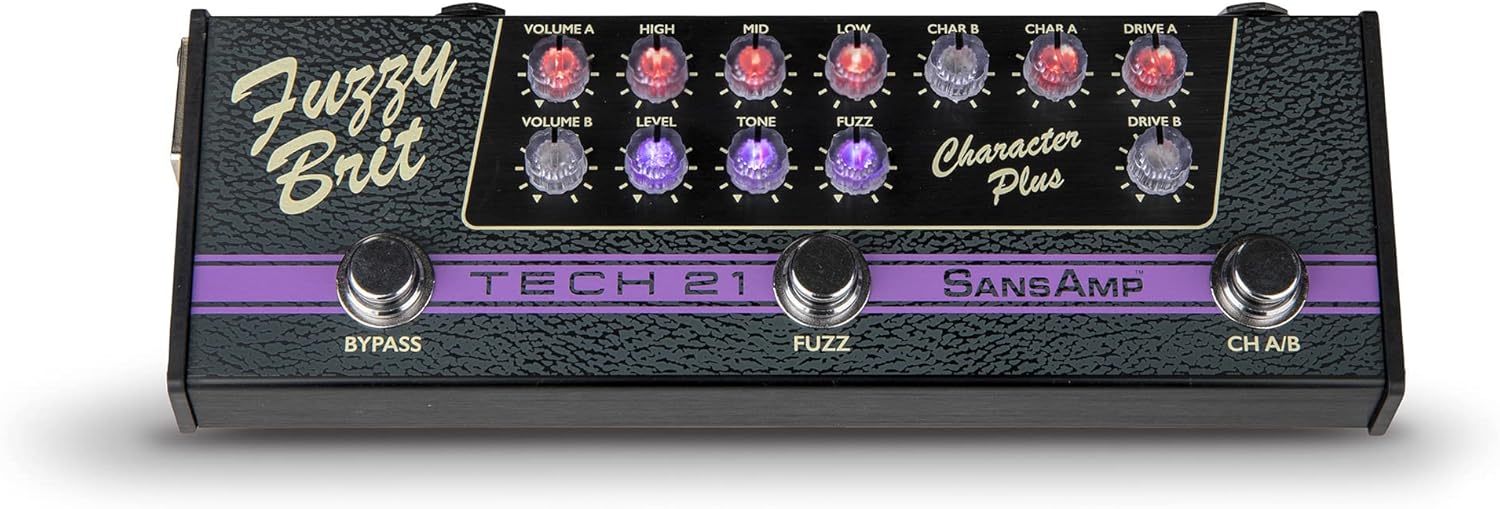 Tech 21 SansAmp Character Plus - Fuzzy Brit