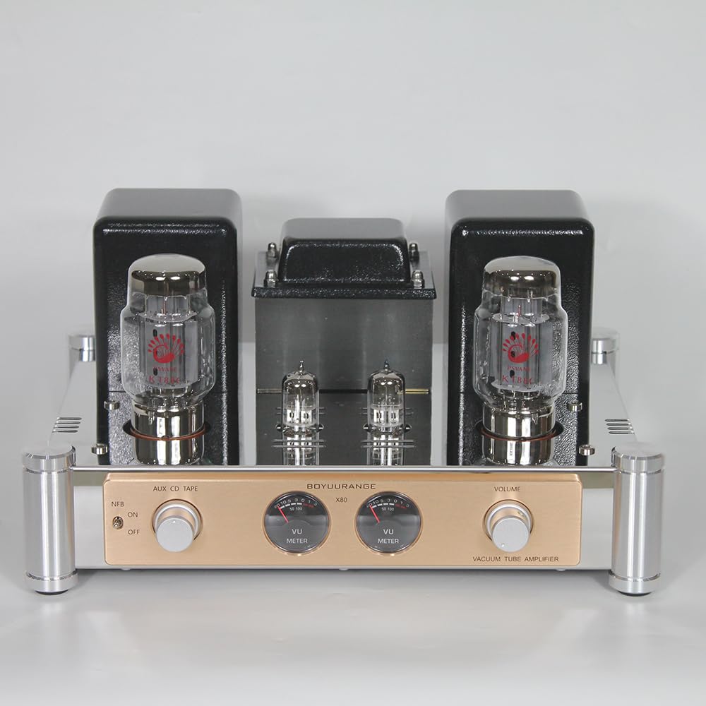 (Reisong) X80 KT88 x2 Tube Amplifier Single-end Class A intergrated amp