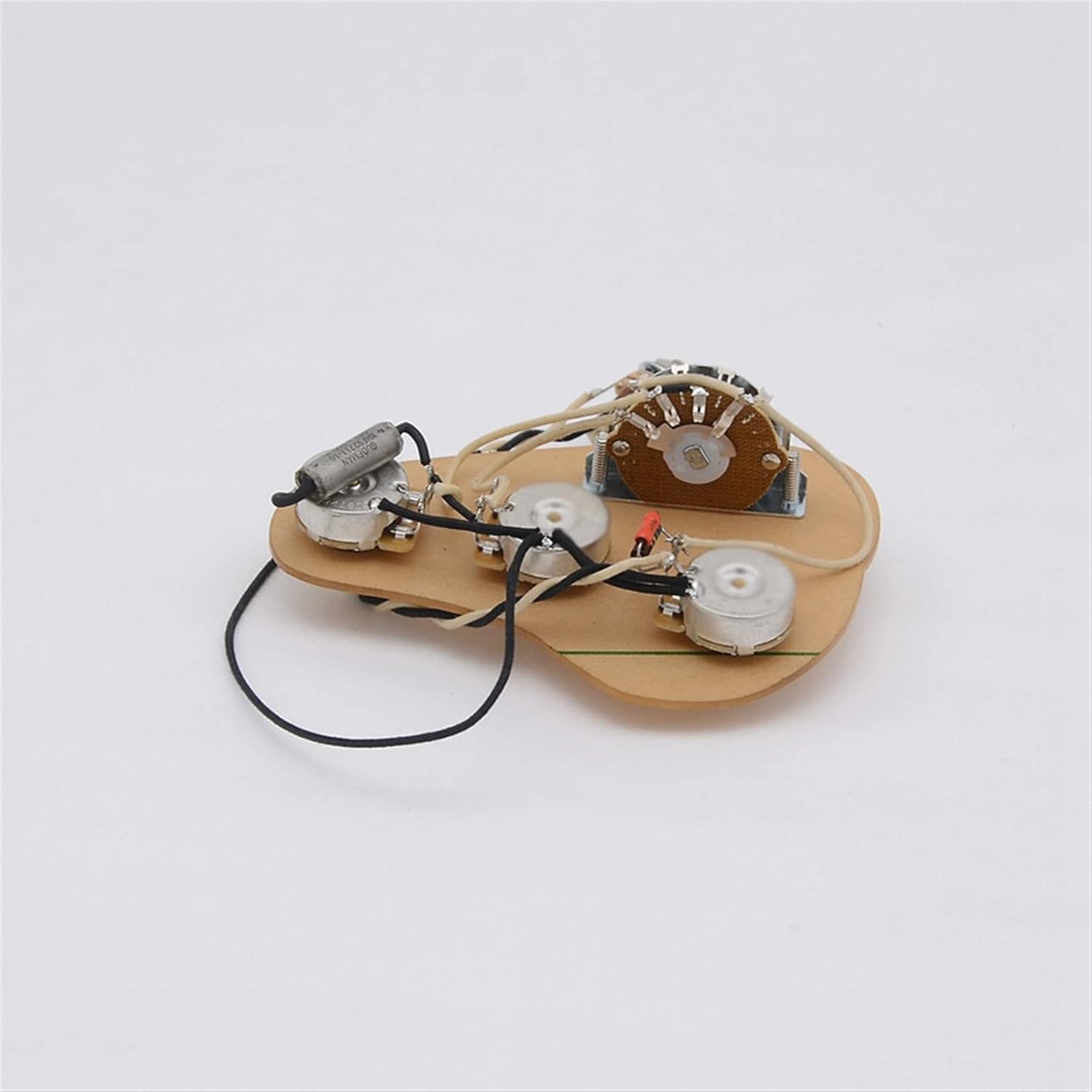 1 Set SSS Single Pickups Loaded Pre-Wired Electric Guitar Wiring Harness Prewired Kit Prewired Wiring Harness ​Kit (Color : 01)