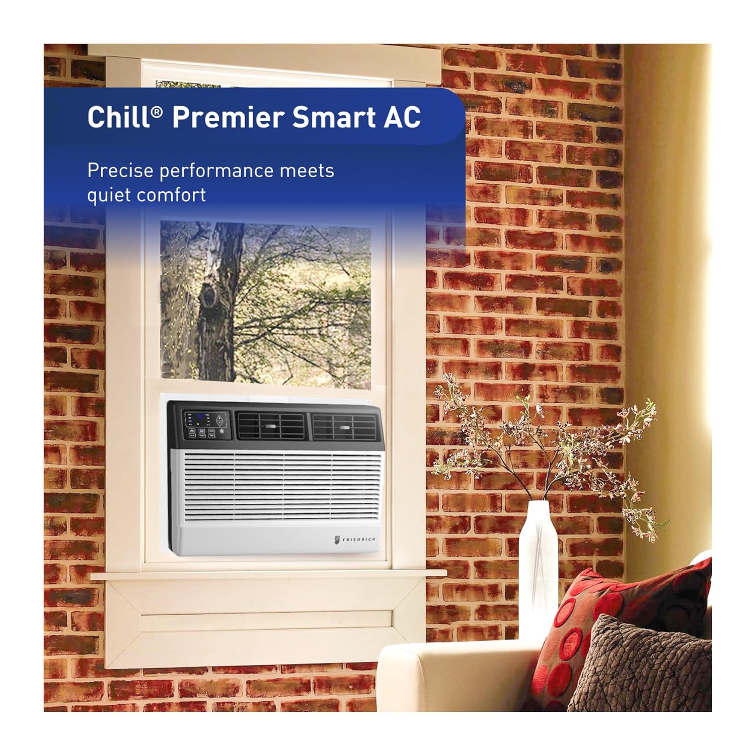 Friedrich Chill Premier 5,000 BTU 115v Cooling Only Window Unit
