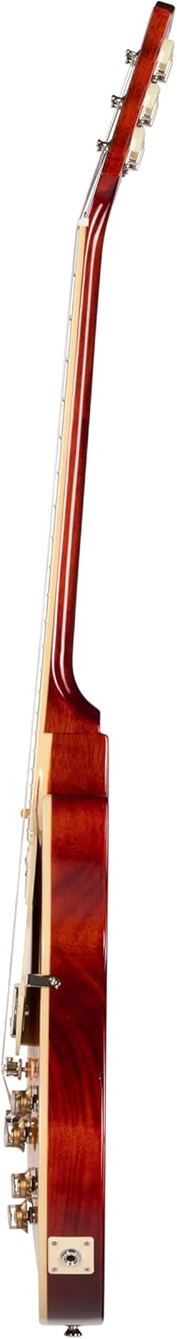 Epiphone Inspired by Gibson Custom 1960 Les Paul Standard Reissue, Washed Cherry Sunburst with Case