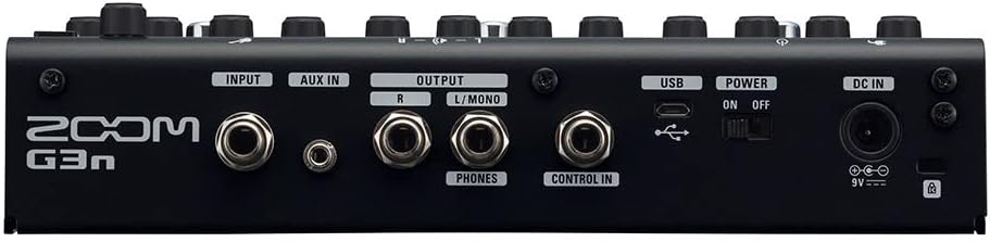 Zoom G3n Guitar Multi-Effects Processor Pedal, With 70+ Built-in effects, Amp Modeling, Stereo Effects, Looper, Rhythm Section, Tuner