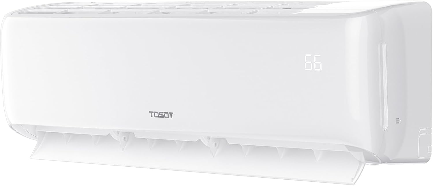 TOSOT 33,600 BTU Mini-Split Air Conditioner and Heating System, 21 SEER2 Wifi-Enabled Ductless Inverter AC Unit with 16ft Copper Line Set, Voice Controlled, 208-230V, Cosmo Series