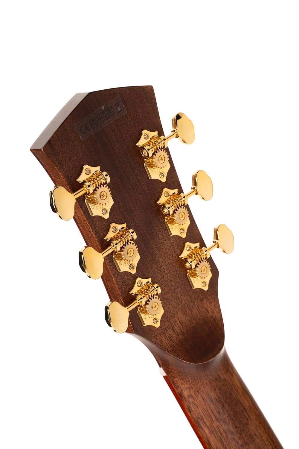 Cort GOLDA10 Gold Series A10 Cocobolo Grand Auditorium Acoustic Electric Guitar, Natural Glossy