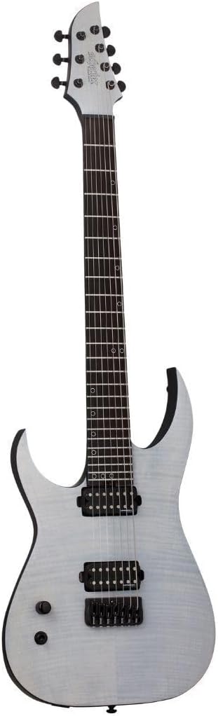 Schecter KM-7 MK-III Legacy 7-string Left-handed Electric Guitar -Transparent White