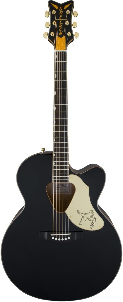 Gretsch G5022CBFE Rancher Falcon Jumbo Cutaway Acoustic-Electric Guitar - Black