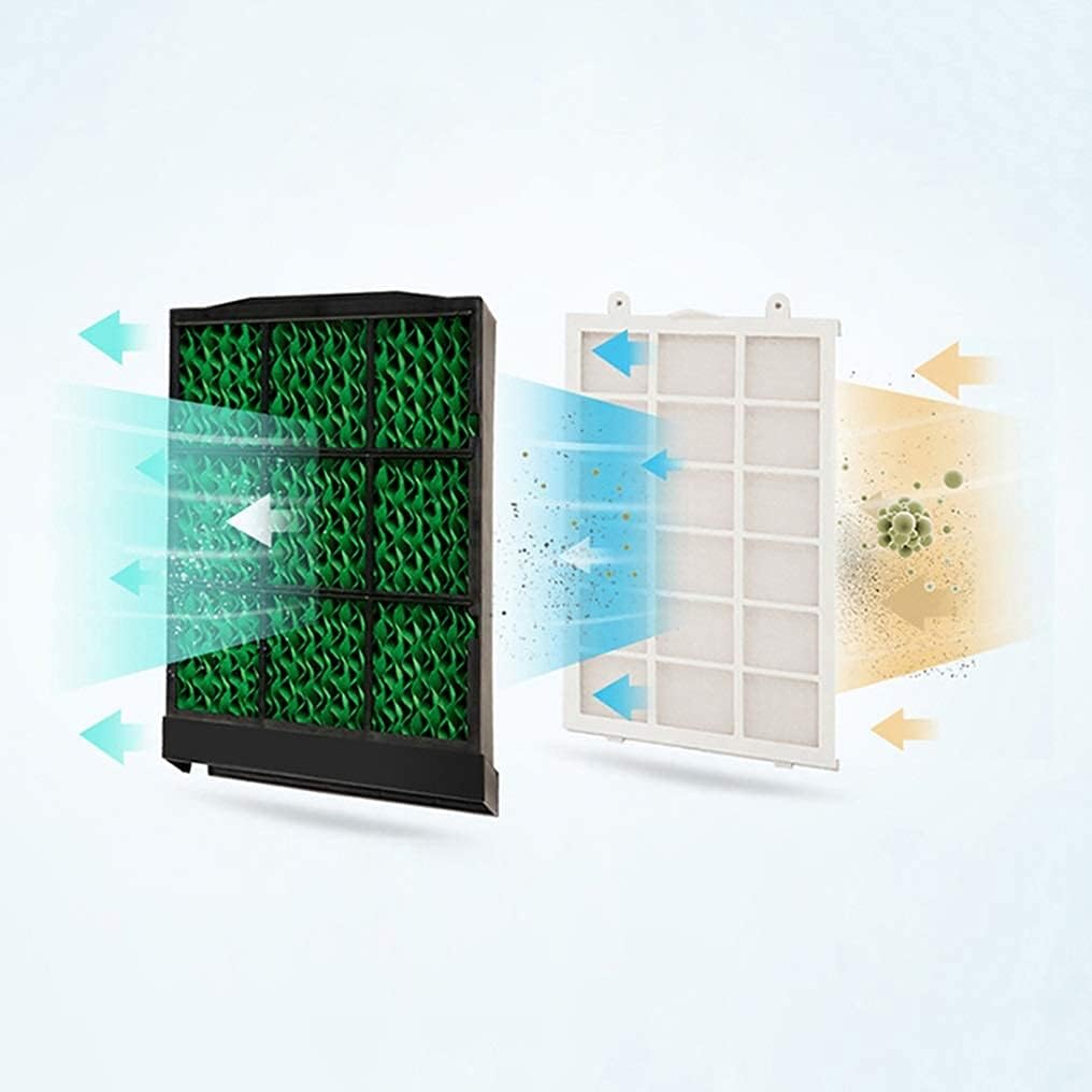 Air Cooler for Home Office Air coolers Evaporative Coolers, Portable Air Conditioner Evaporative With Remote Control Misting Humidifier Fan And Bladeless Noiseless Fan,For Office, Dorm, Room