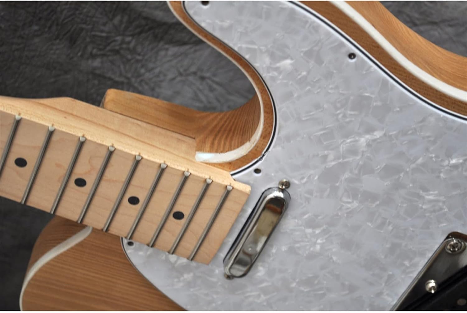 DIY Electric Guitar Kit DIY Electric Guitar Kit with Alder Body and Maple Neck & Fingerboard Luthier Build Kits