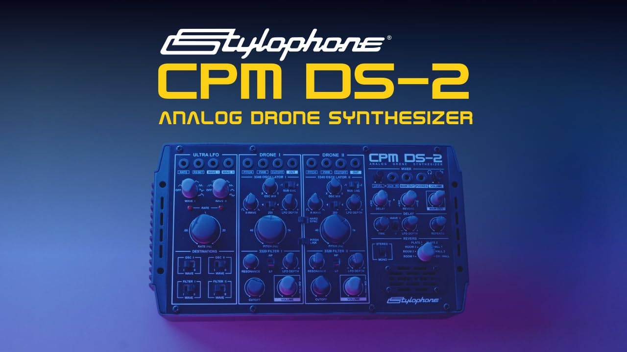 Stylophone CPM DS-2. Analog Drone Synthesizer.