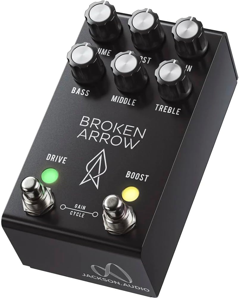 Jackson Audio Broken Arrow Comprehensive Overdrive V2, Black