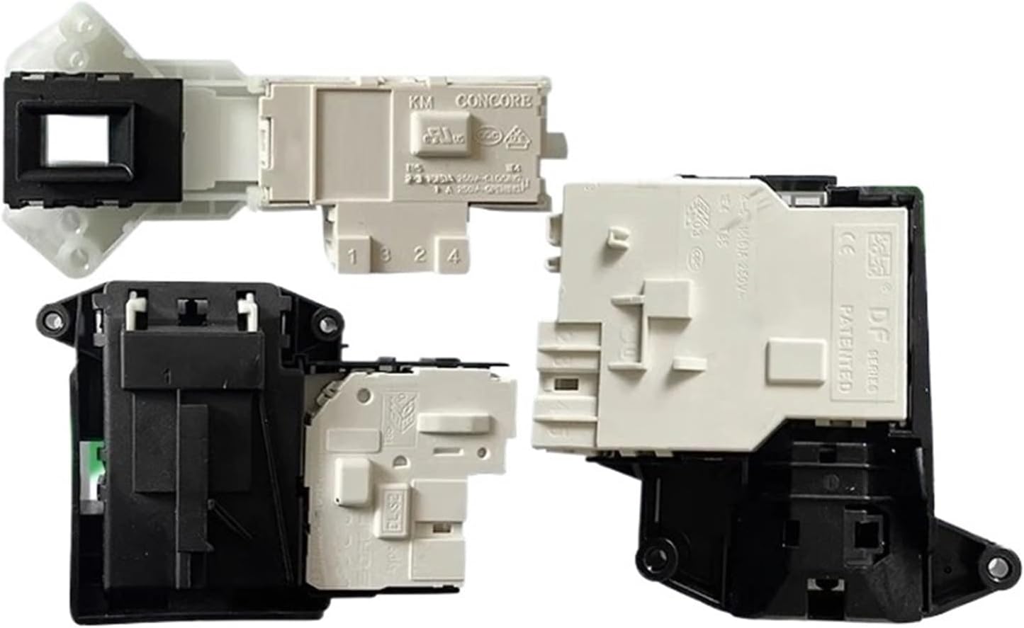 Drum Washing Machine Electronic Lock Micro, Compatible For LG, Delay Door Lock Door Switch Door Buckle Hook Assembly(6601EN1003D)