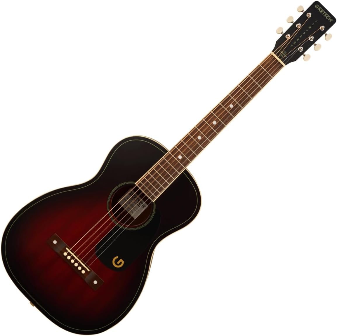 Gretsch Jim Dandy Parlor Acoustic Guitar - Deep Cherry Burst