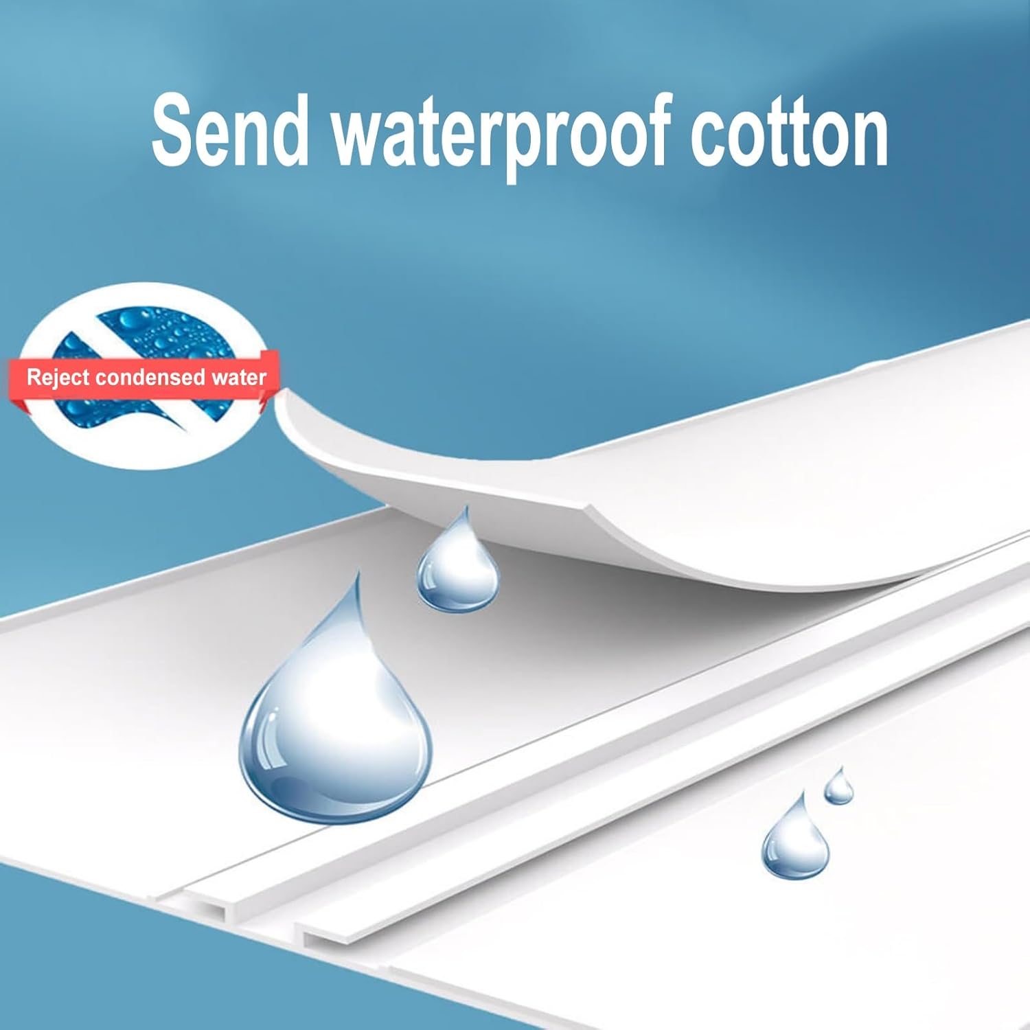 Retractable Length Flow Deflector for Portable Air Conditioner,Baffle Shield for Air Conditioner,Adjustable Flow Deflector