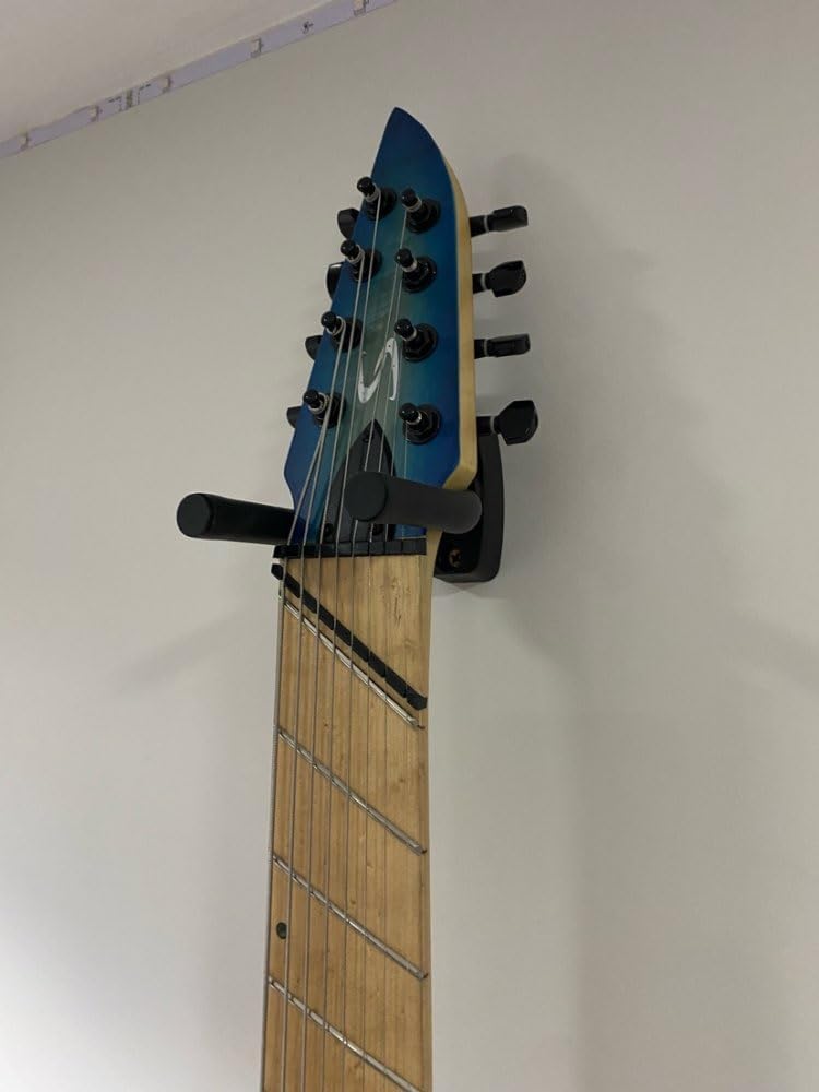Hand Made Fanned Fret 8 Strings Guitar ASH Body, Alnico V Pickups, 24 Frets for Beginner, Intermediate and pro Players