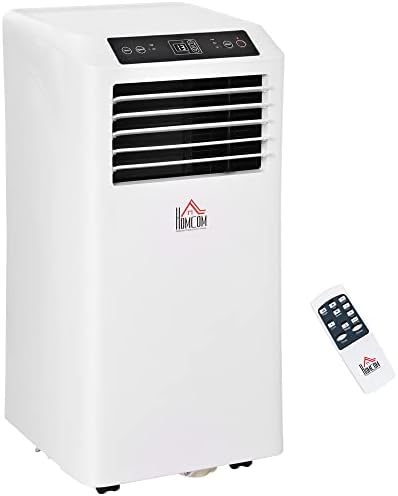 8000 BTU Portable Air Conditioner - Cooling, Dehumidifying, & Ventilating - For Bedroom, Office, & Living Room