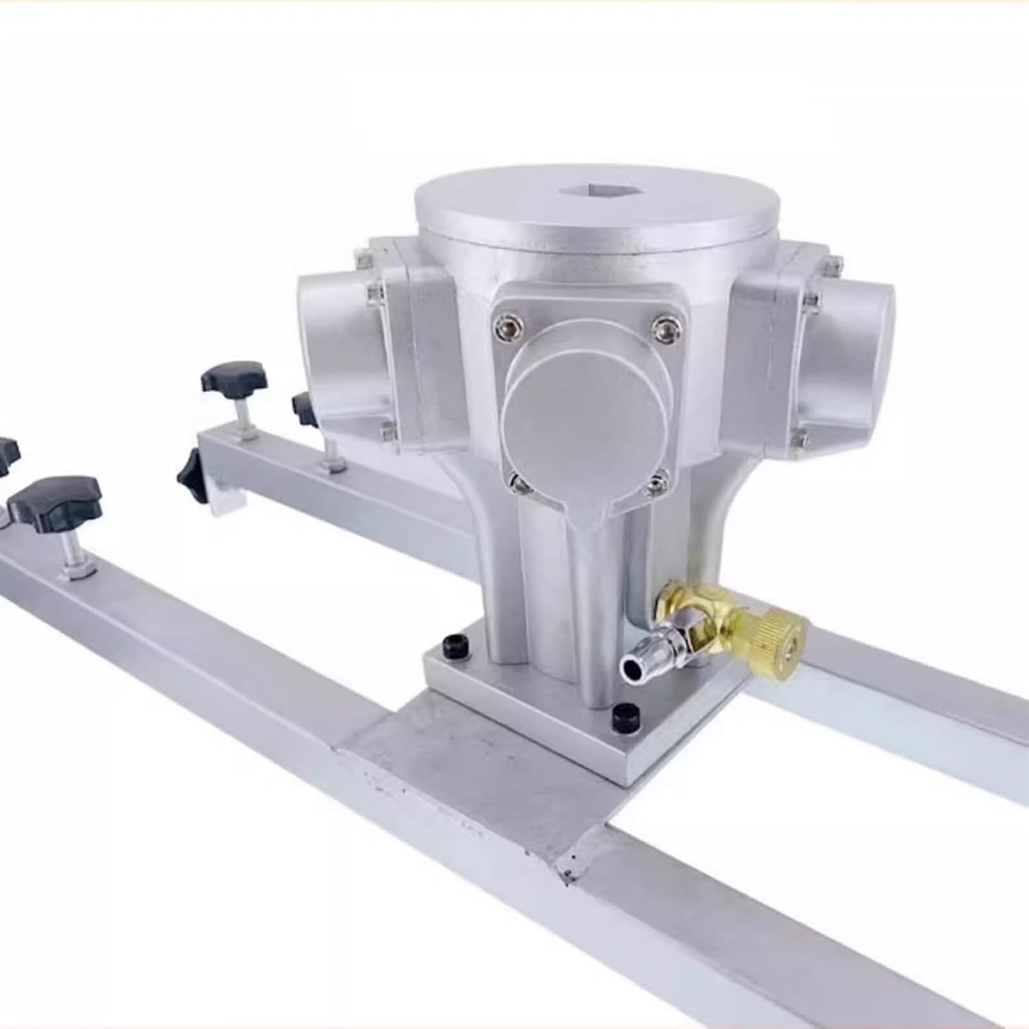 Pneumatic Agitator Clamp Mount Tank Barrel Drum Mixer,Air Agitator,Paint Stirring Machine Mixing Capacity 1000L,Cement Mixer Mortar Plaster Paint Fodder Stirring Tool(H005)