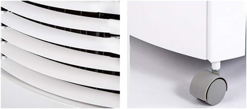 Portable Air Conditioner Fan Air Cooler, Portable Air Conditioner Evaporative Misting With Remote Control Humidifier Fan And Bladeless Noiseless Fan, For Office, Dorm, Room(Free Ice Tray)