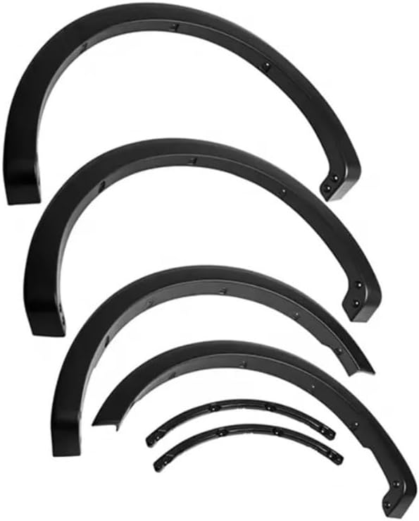 Other Exterior F150 Accessories Factory Style OE Replacement Fender Flares Arch Wheel Fender Trim 18-20,SUVs Black, Painted, Rugged Styles Heavy-Duty Truck Fenders & Road-Ready Protection