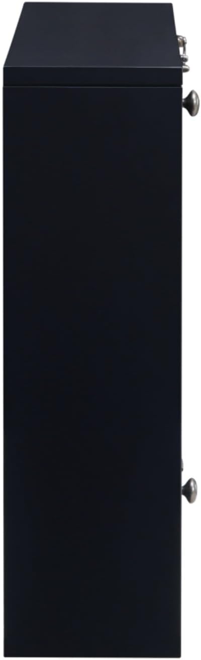 Hassyee Modern Design Wall Mount Laptop Desk for Small Spaces, Corner Fold-Down Writing Table Desk with Storage Drawer and Shelves, Easy to Assemble