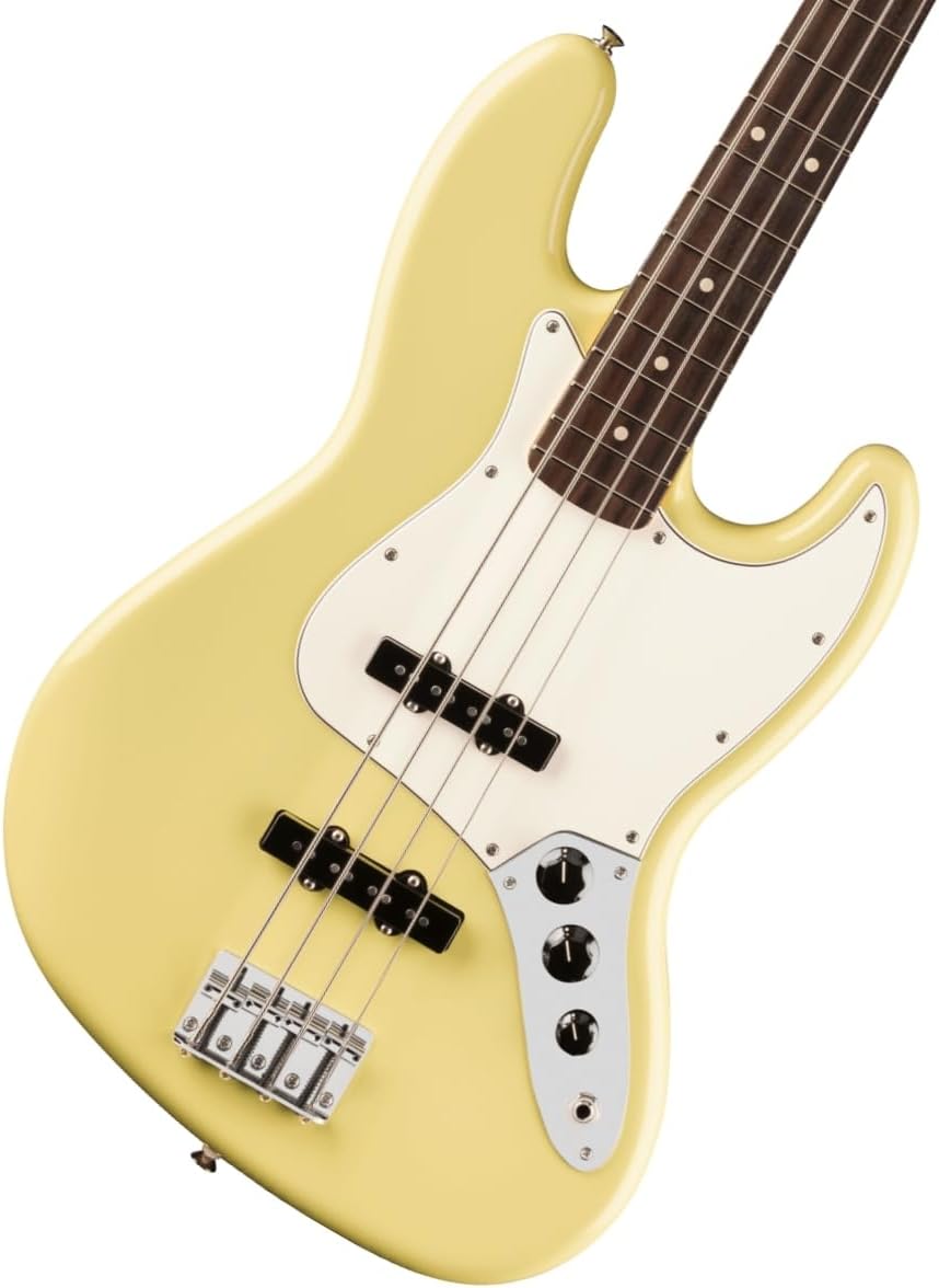 Fender Player II Jazz Bass - Hialeah Yellow with Rosewood Fingerboard