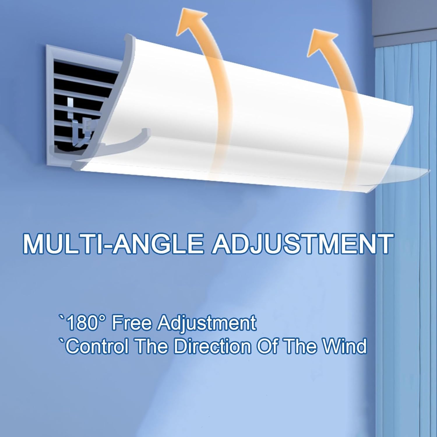 Central Air Conditioner Deflector Air Vent Deflector Air Conditioning Vent Deflector For Home/Office/Office Buildings