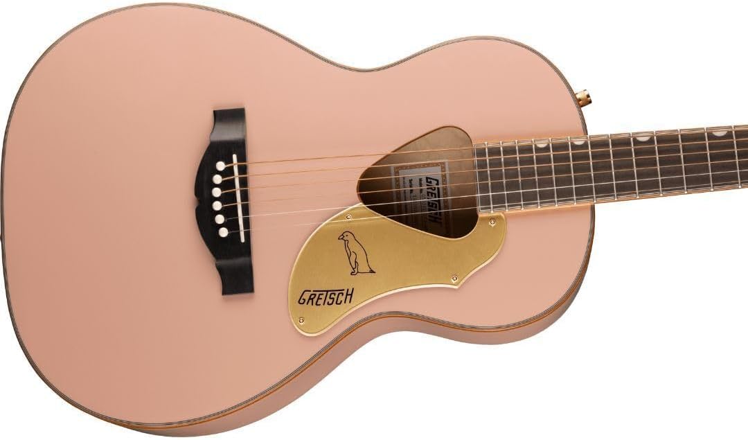 Gretsch G5021E Rancher Penguin Parlor Acoustic-electric Guitar - Shell Pink
