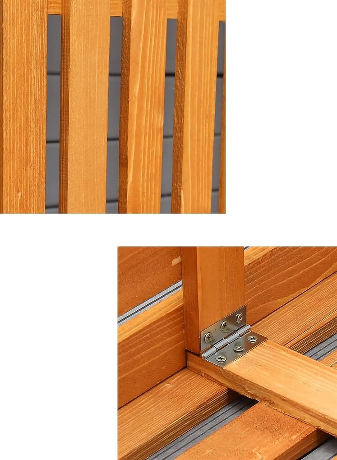 Wooden Air Conditioner Cover Outdoor Solid Wood Shelf, Lattice Wooden Air Conditioner Cover, Air Conditioner Outer Cover, Outdoor Plant Storage Room/Brown/85X35X80Cm ( Color : Brown , Size : 85X35X80C