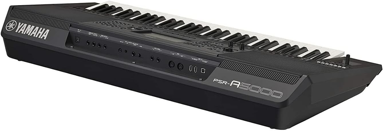 Yamaha 61-Key World Music Arranger Keyboard, 210 New World Music Styles, Assignable Joystick Controller PSRA5000