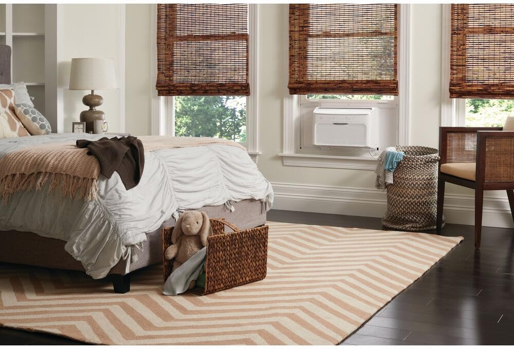 Frigidaire Gallery 10,000 BTU Smart Inverter Window Air Conditioner & Dehumidifier, 115V, Cools up to 450 Sq. Ft. for Apartment, Bedroom, Medium Rooms, with Remote