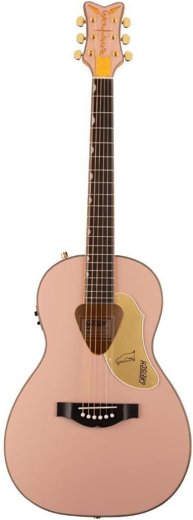 Gretsch G5021E Rancher Penguin Parlor Acoustic-electric Guitar - Shell Pink