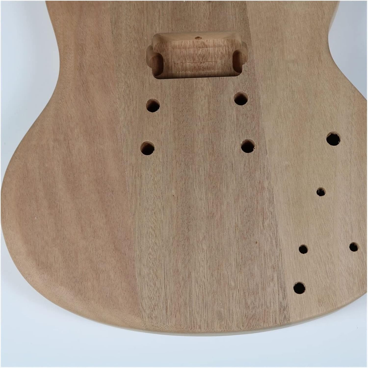TSTS Unfinished Electric Guitar Kit Mahogany Body with All Accessories and Mounting Screws Unfinished Electric Guitar Kit