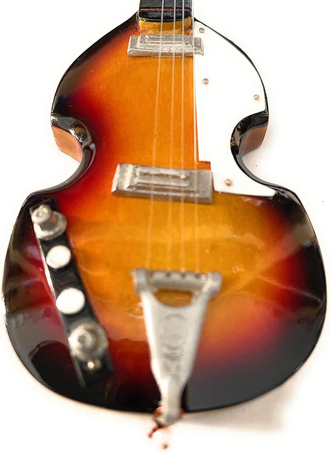 Pro Beatle Bass Sunburst Miniature Guitar Replica Collectible Guitar Gift Idea