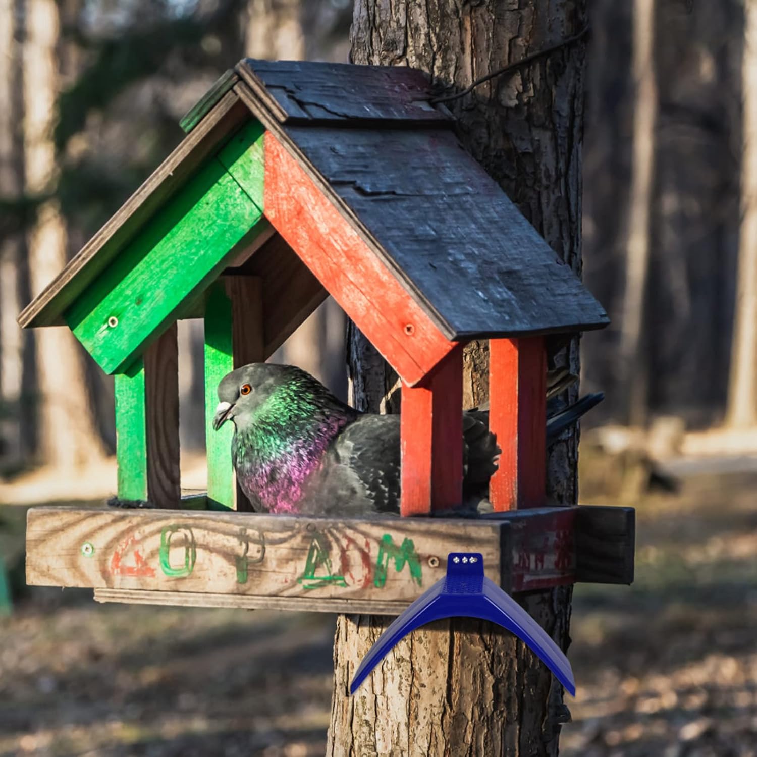 iplusmile 30 Pcs Dove Rest Stand, Lightweight Pigeon Perch Pigeons Rest Stand Frame Birds Roost Holder Dwelling Birdcage Accessories for Parrots and Other Birds