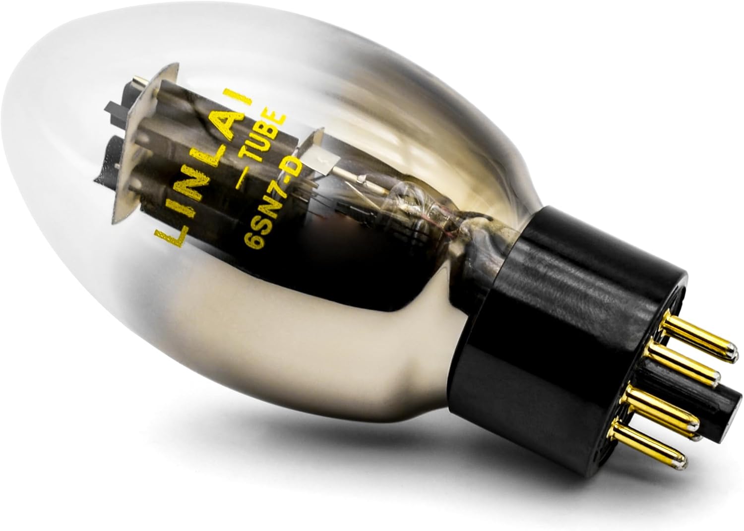 LINLAI 6SN7-D Vacuum Valve Electronic Tube Class Pairing Water-drop Shape for Hifi Audio Amplifier Replaced by CV181 6N8P