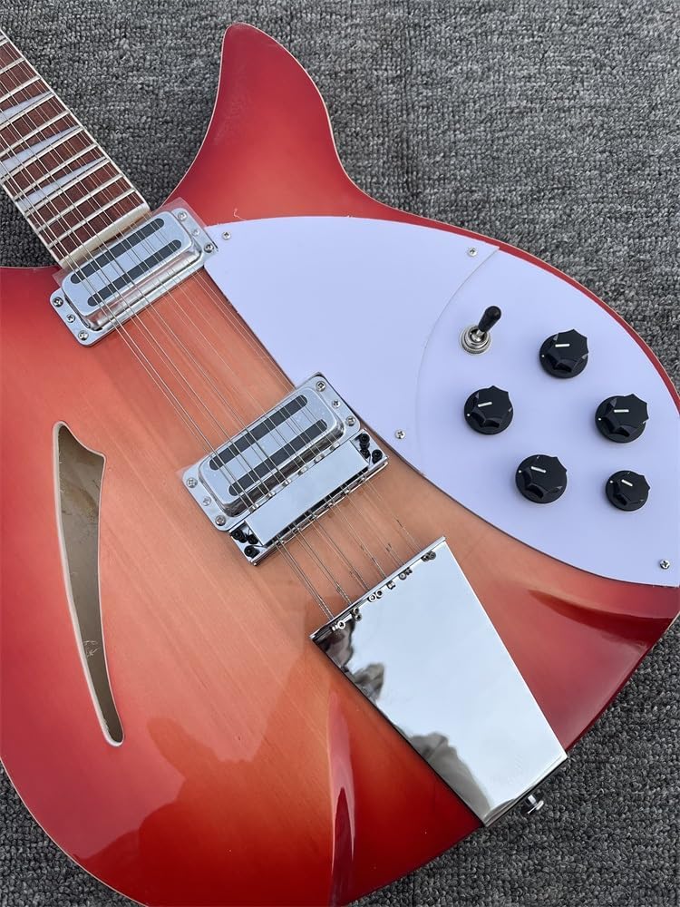 Custom 12-String Rickon Electric - Iron Bridge, Half-Hollow