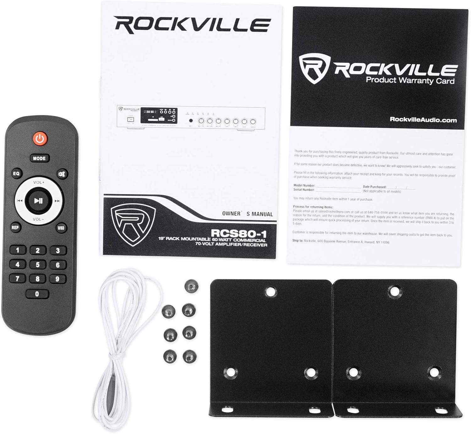 Rockville Commercial Bundle: (2) Pairs Cube 3.5