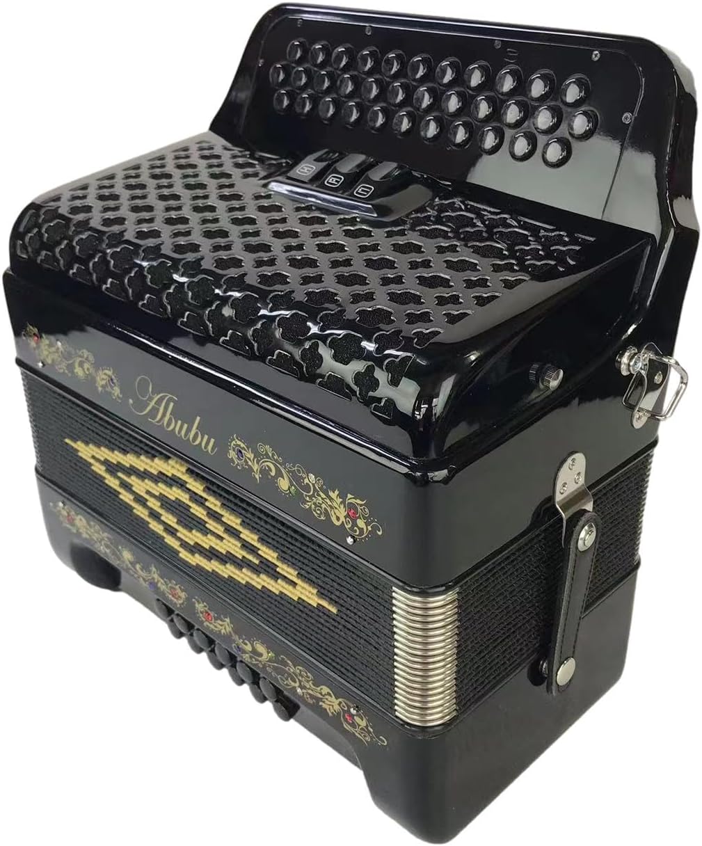 34-Key Accordion 3412 GCF (Black)