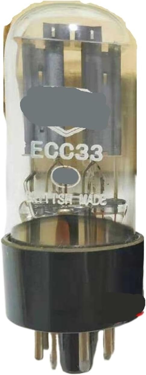 ECC33 Vacuum Tube Replaces 6SN7 6H8C 6N8P CV131 5962 Tube DIY Audio Amplifier(1PCS)