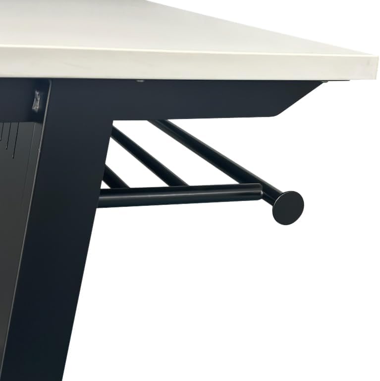 OHSHIO CZOA-6040P Lecture, Training, Cram Machine, Single Person, White (Top Board) 23.6 x 15.7 x 27.6 inches (600 x 400 x 700 mm)