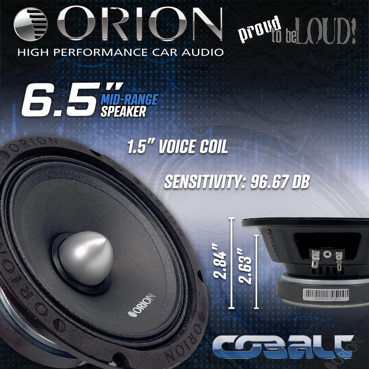ORION Cobalt CM654 High Efficiency 6.5