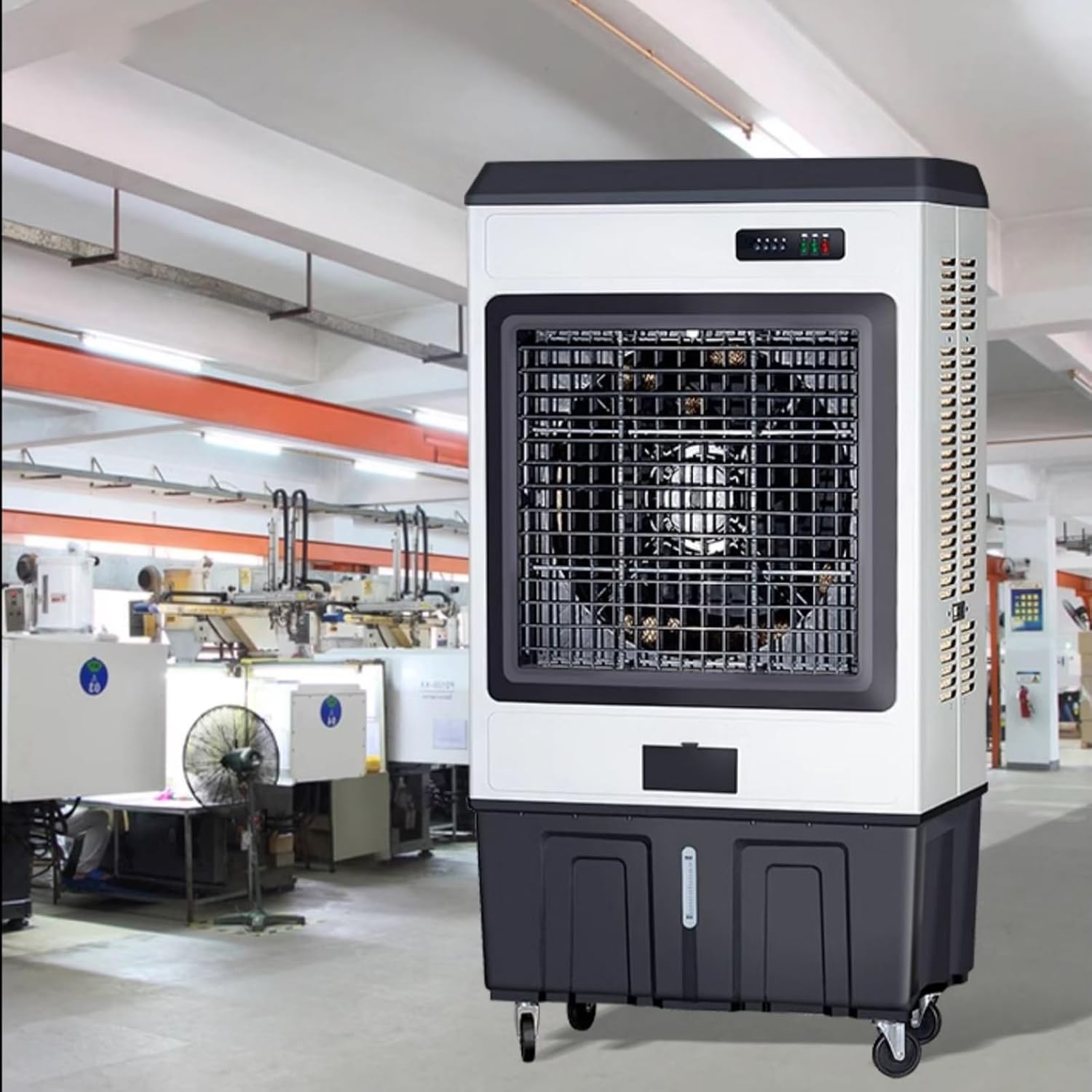 Portable Air Conditioners, Evaporative Air Cooler with 8 Ice Packs, 3 Speeds, Personal Swamp Cooler for Bedroom Home Office(69 * 45 * 140cm)