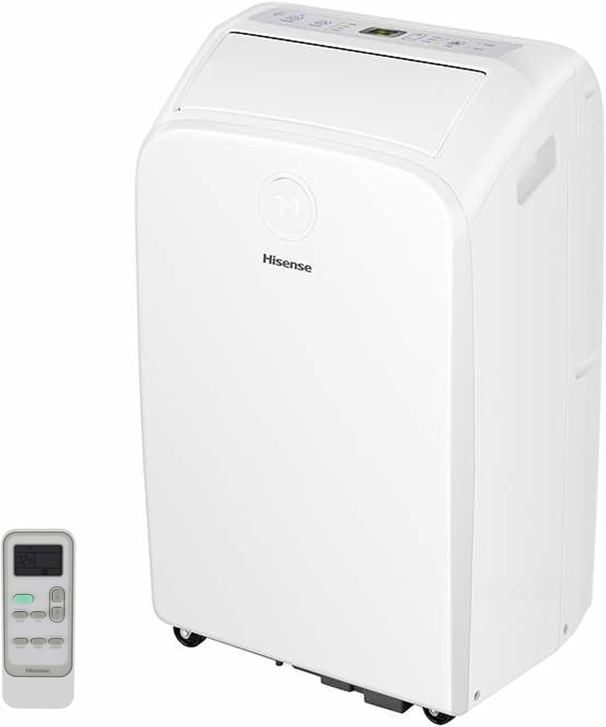 Hisense AP55023HR1GD Smart 8,000 BTU Dual Hose Portable Air Conditioner with Heat Pump (Renewed)