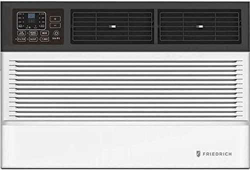 Friedrich UET12A33A Smart Thru-The-Wall Air Conditioner with 12000 Cooling BTU Capacity, 10600 BTU Heating Capacity in White