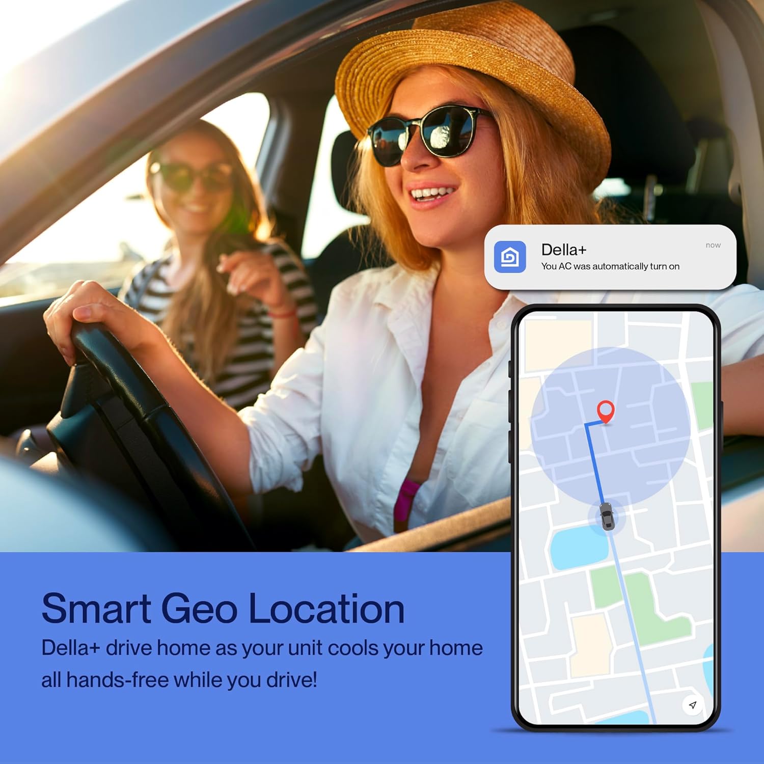 Della 14000 BTU Ultra Quiet Inverter Portable Air Conditioner Works with Alexa Cools Up To 450 Sq. Ft. Smart Wifi Portable AC Unit with Remote & App Control, Dehumidifier & Fan, Sleep Mode(45dB)