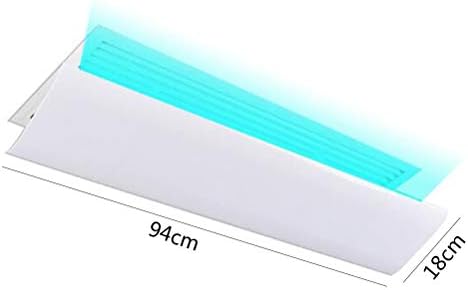 Air Conditioner Deflector For Ceiling Blind Shutter Air Conditioning,Air Deflector Angle Adjustable Anti Direct Blowing,Air-Con Deflectors For Home/Office,Lightweight Plastic,Easy To Install